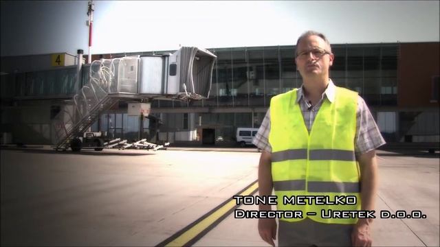 Уретек Любляны Словения -- ремонт взлетно посадочной полосы смотреть онлайн