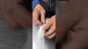 Отмываем клей для паралона