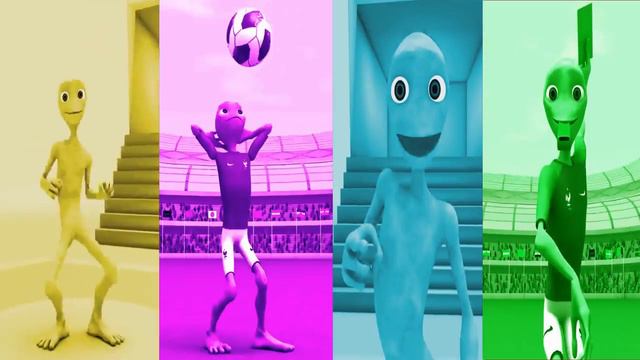 Dance Challenge Dame Tu Cosita Vs Me Kemaste 👽 Alien Green Dance Challenge 👽 El Taiger