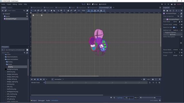 How to Export from Spine to Godot: using the Animation Player смотреть онлайн