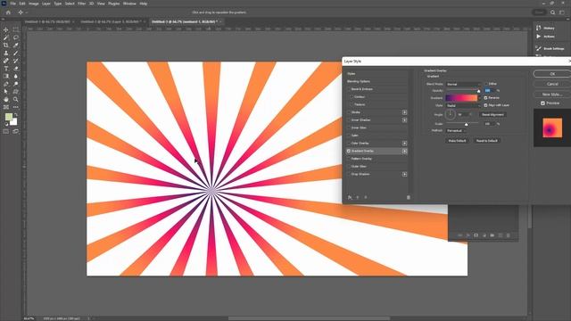 Photoshop CC - Position a Gradient in a Shape - Customize how Gradients are applied in Photoshop смотреть онлайн