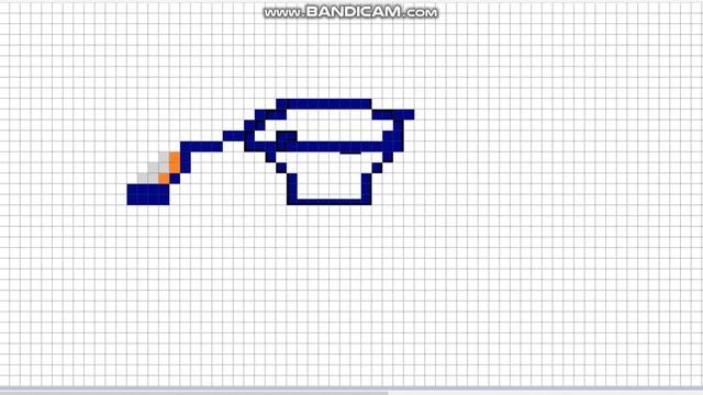 Как нарисовать гоночную машину по клеточкам//Pixel Art смотреть онлайн