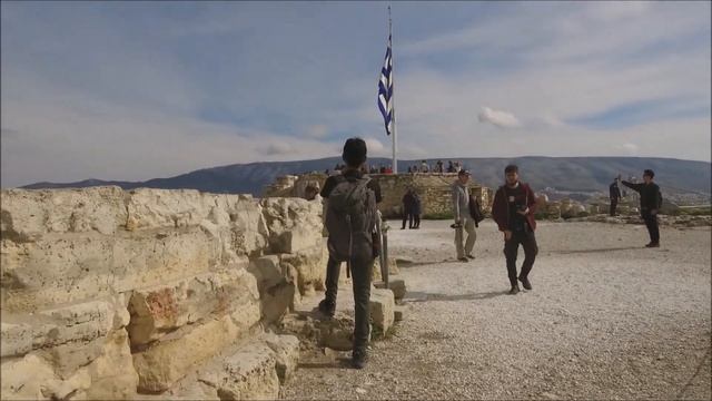 Athens Greece (Part 7) : Acropolis Of Athens Parthenon Erechtheion Propelya