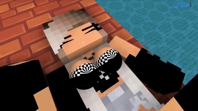 POOR HEROBRINE : SAD LOVE - MINECRAFT ANIMATION смотреть онлайн