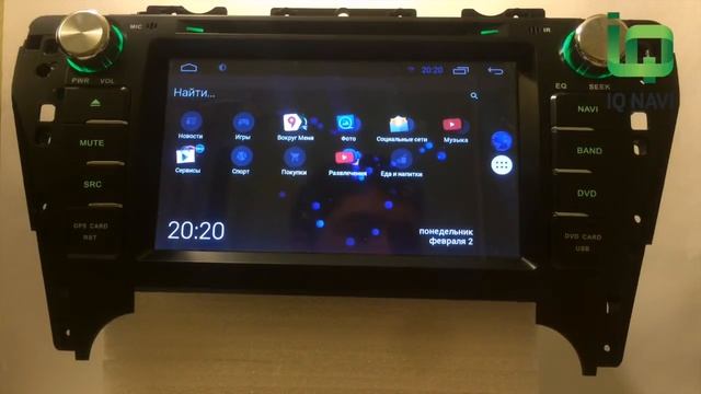 Сторонние лаунчеры на автомагнитолах IQ NAVI (Android 4.2.2) смотреть онлайн