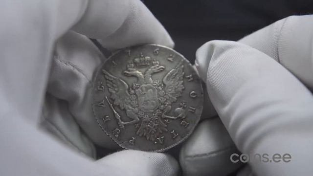 Auc 52. lot 2611. Russia Rouble 1762 СПБ-НК смотреть онлайн