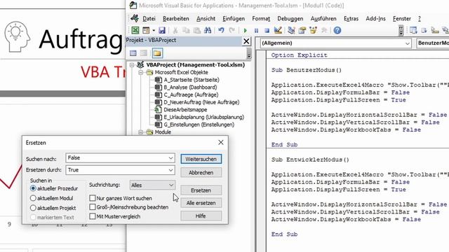 Excel wie eigenständige Software aussehen lassen. Excel-Interface ausblenden (+Vorlage) | Excel VBA смотреть онлайн