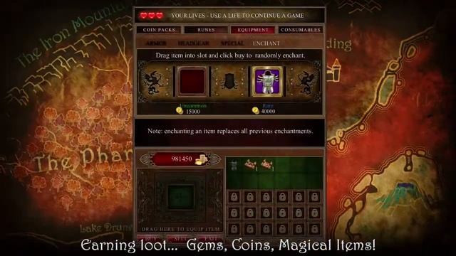 Coin Quest! New Free to play RPG/Coin Pusher for IOS смотреть онлайн