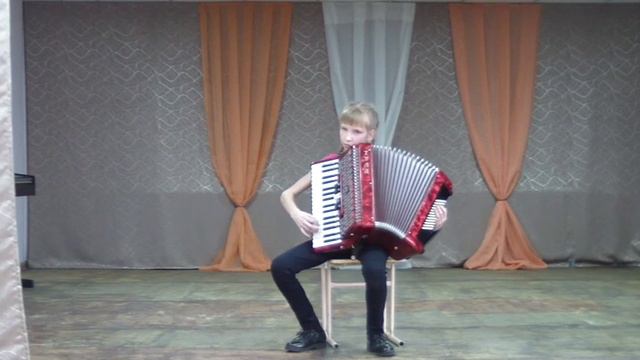 Золотарёва Екатерина, 10 лет, аккордеон, ДШИ пгт. Чернышевск, Забайкальский край смотреть онлайн