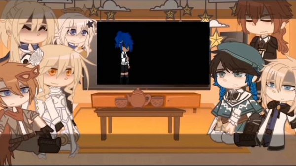 Mondstadt react to Kaeya Alberich and Diluc | Genshin impact | Gacha Club