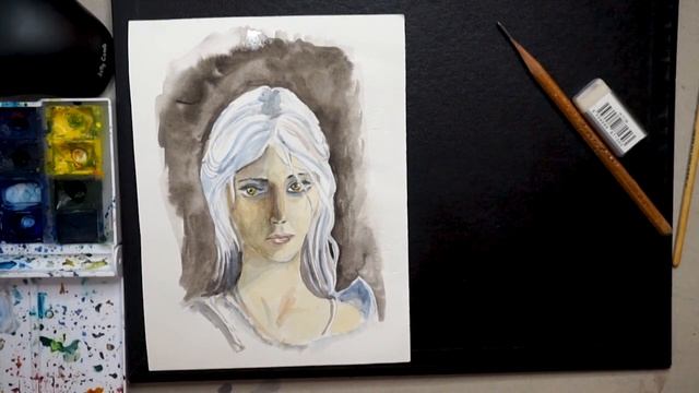 Рисунок Цири - Фан Арт - (Рисунок №433) смотреть онлайн