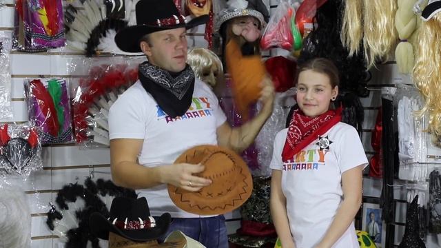 создаем образ ковбоя для взрослого и ребенка смотреть онлайн