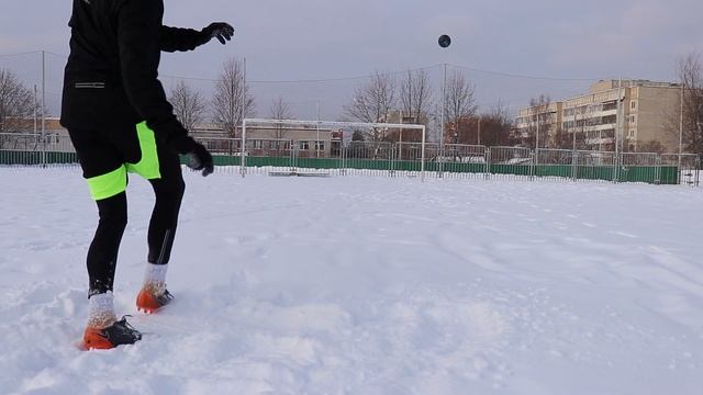 Зимний футбол по-русски | Winter football in Russia смотреть онлайн