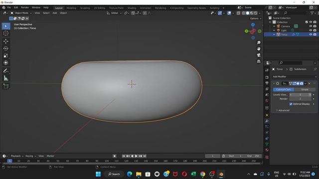How to make a Donut in Blender like Blender Guru - Part 1 [ Blender Tutorial for Beginners] смотреть онлайн