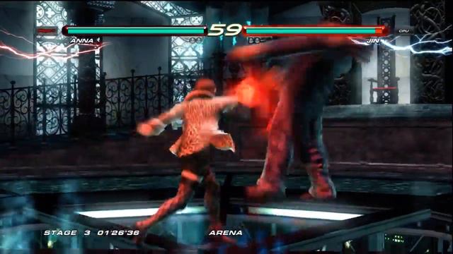 Tekken 6 - Arena Mode - Anna Williams