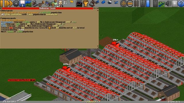OpenTTD City Builder Lets Play S5 E7 - Food Emergency смотреть онлайн