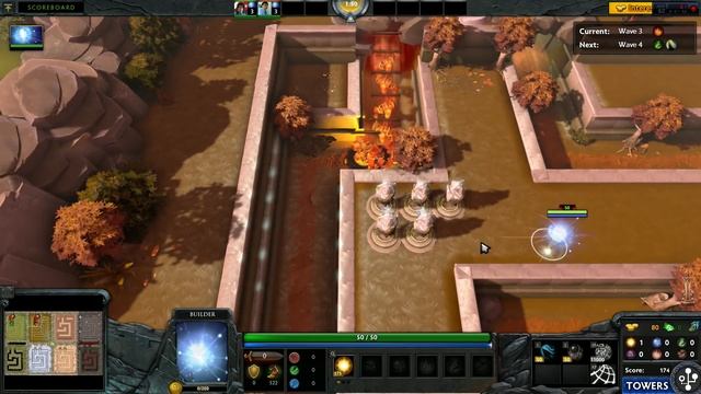 Дота 2 - Element TD - Обзор кастомки смотреть онлайн