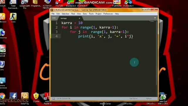 PYTHON DA KARRA DASTUR TUZISH // LEARN PYTHON // ИЗУЧАЕМ ПИТОН // OybekCoder смотреть онлайн