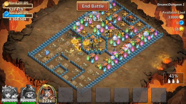 Pumpkin Duke | 8 Regenerate | Crazy Heals | Glacie | Castle Clash