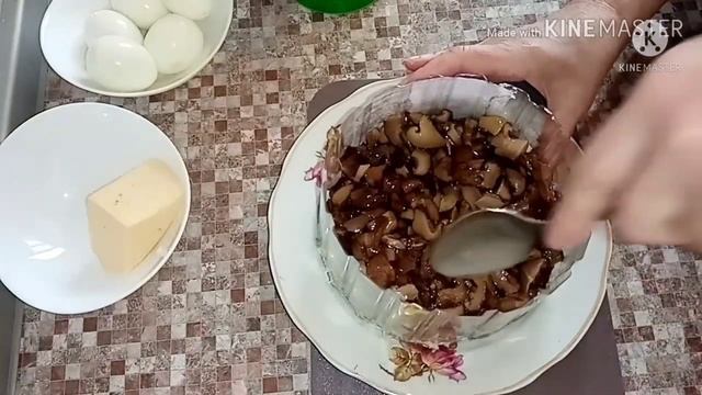Салат "МУЖСКОЙ". Украсит любой стол. смотреть онлайн