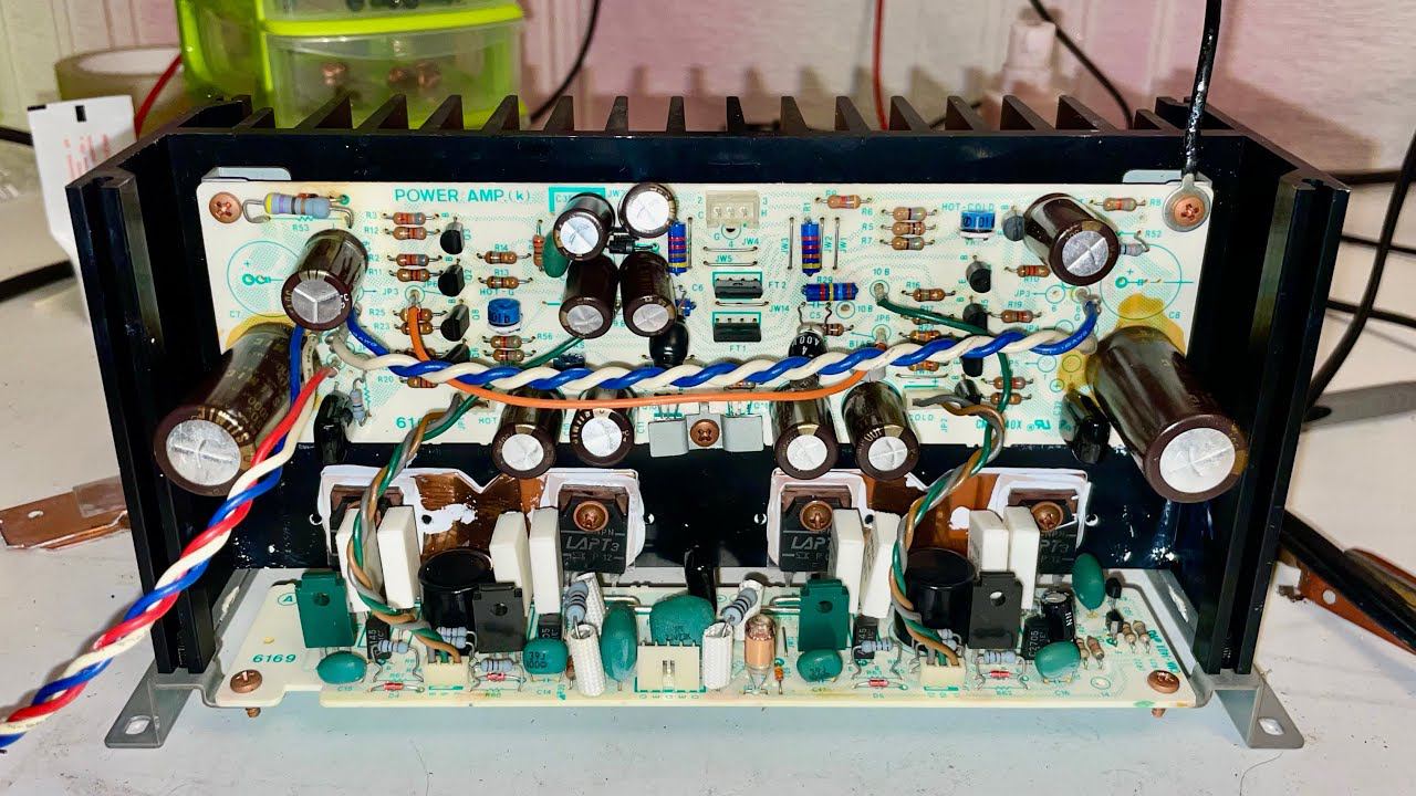 Sansui au-a707dr профилактика. Часть 2 смотреть онлайн