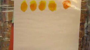 Оранжевый цвет. Смешиваем краски и получаем ЯРКИЙ оранжевый цвет