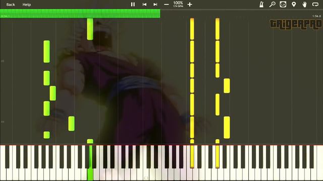Gohan Angers - Dragon Ball Z OST , Perfect Cell Kills Android 16 (Piano Cover Tutorial) Remix смотреть онлайн