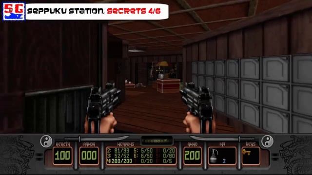 Нахождение секретов в локации Seppuku Station в игре Shadow Warrior Classic Redux. смотреть онлайн