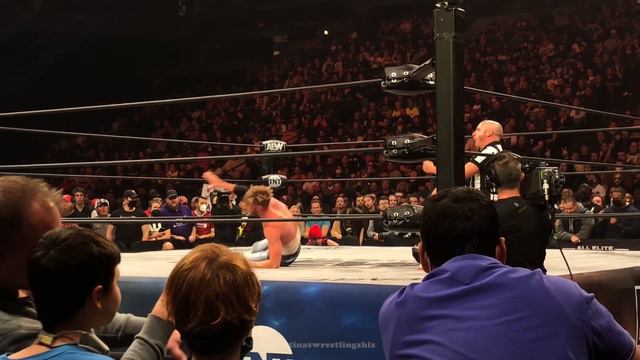 Orange Cassidy vs Matt Hardy Lumberjack Match 11.12.21 AEW Rampage & Little OC Best Friends Hug Liv смотреть онлайн