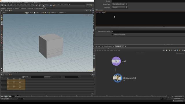 VEX in Houdini PART 6 array basics, writing values in arrays. смотреть онлайн