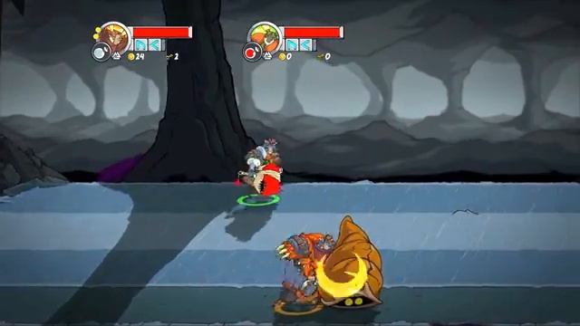 Бегите глупые викинги, кракен уже пришел Viking squad #3 [ИГРЫ НА ДВОИХ PS4] смотреть онлайн
