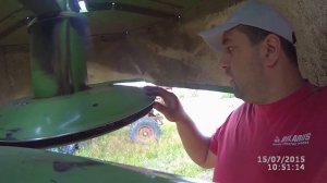 замена ножей на косилке