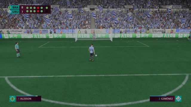 Brazil vs Uruguay / Penalty Shootout / FIFA World Cup Final / FIFA 23 Next Gen PC 4K смотреть онлайн