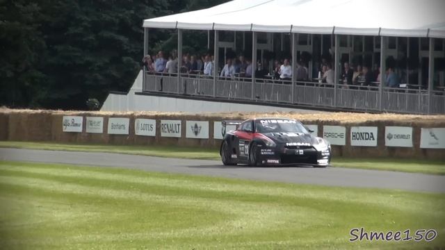 Nissan GT-R FIA GT1 Race Car - Goodwood Festival of Speed смотреть онлайн