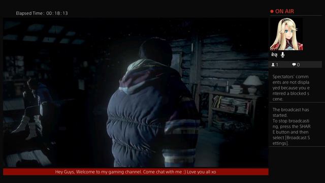 UNTIL DAWN - PART 3 - MIKE AND JESSICA CABIN ROMANCE SCENE (WALKTHROUGH) смотреть онлайн