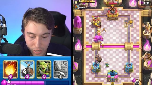 SPEEDY ROYAL RECRUITS SPAM DECK OVERWHELMS EVERY OPPONENT! — Clash Royale смотреть онлайн