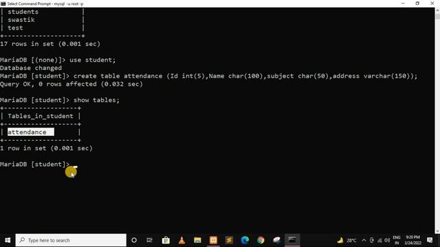 how to create table in mysql | mysql tutorial | mysql full course | mysql tutorial for beginners - смотреть онлайн