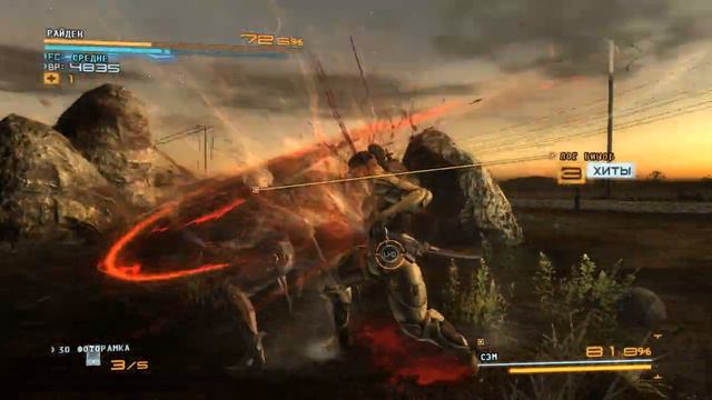 Прохождение Metal Gear Rising: Revengeance часть 9 (эпик батл против Самуэля) смотреть онлайн
