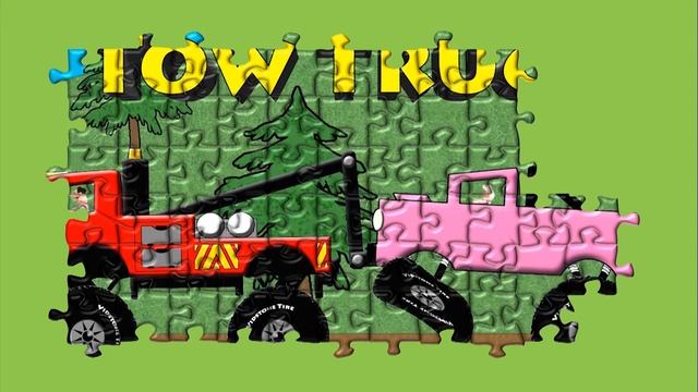 Monster Tow Truck Jigsaw Puzzle Game - Puzzle Kid смотреть онлайн