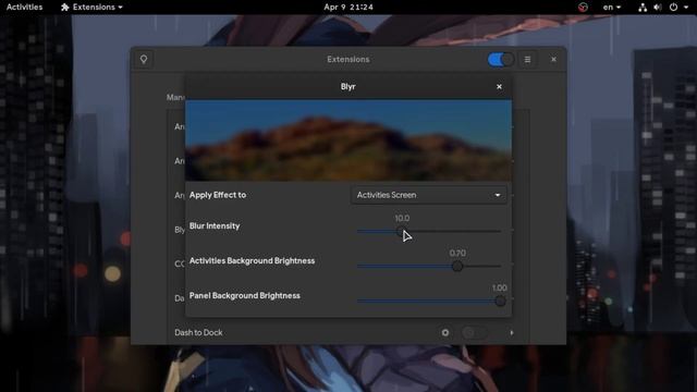 GNOME 3.36: Blyr Extension (Live Stream) смотреть онлайн