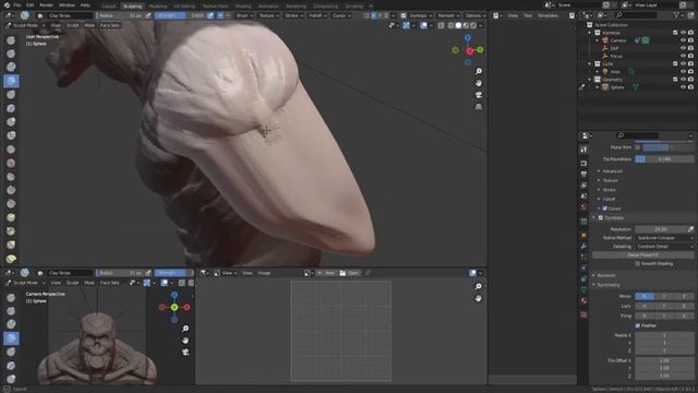 Blender Sculpting Timelapse - Demon смотреть онлайн
