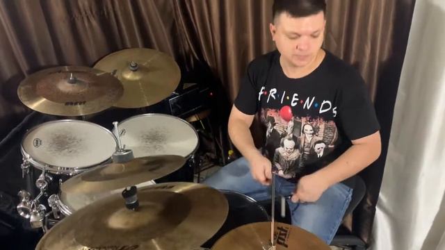 The Blasters - Dark Night @ Drum cover смотреть онлайн