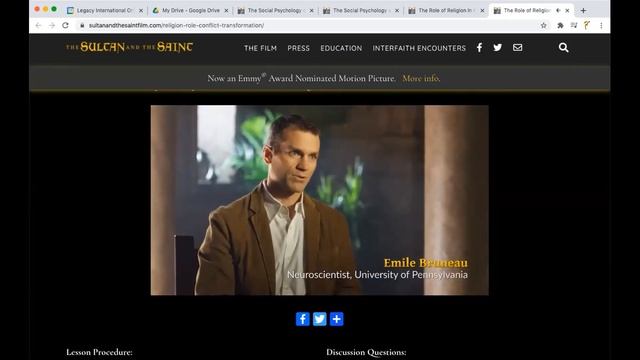 Teaching the Crusades - A Workshop on The Sultan and the Saint смотреть онлайн