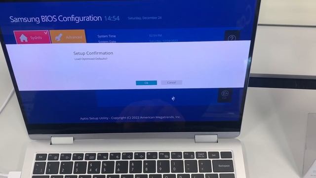 SAMSUNG Galaxy Book2 360 - How To Enter Bios/UEFI Settings & Boot Menu Options смотреть онлайн