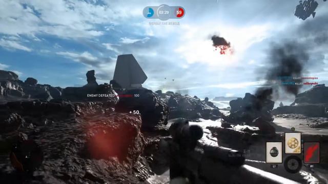 Star Wars Battlefront Ragdoll Fun смотреть онлайн