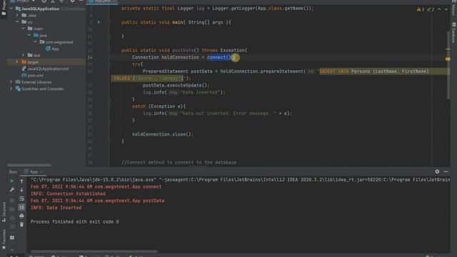 How to (Pt 10) Create a Java Azure SQL Database Tutorial: Posting Data to a Table смотреть онлайн