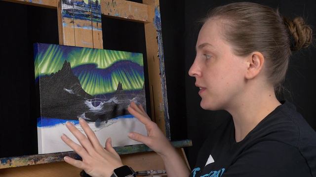 The Elder Scrolls V: Skyrim - "Barrow Lights" Painting (Full Version) смотреть онлайн