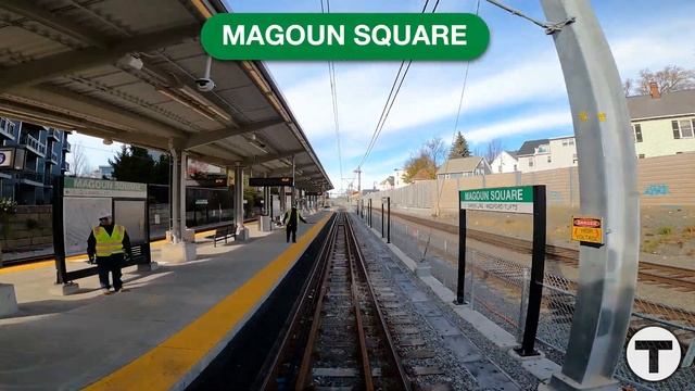 Green Line Extension Medford Branch Preview смотреть онлайн