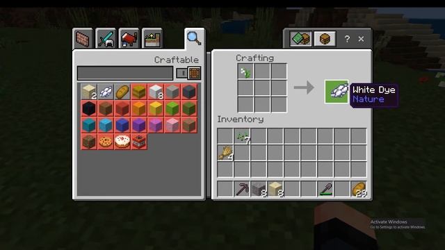 How To Make White Concrete Block In Minecraft | Minecraft Tutorial смотреть онлайн