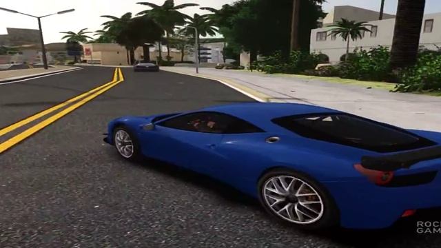 Gta iv San Andreas Beta - 2011 Ferrari 458 Challenge[Beta] [MOD] смотреть онлайн